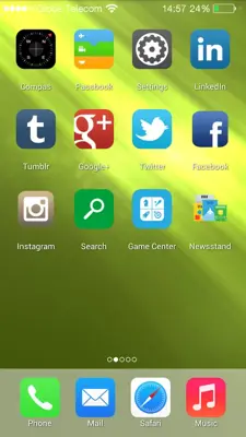 Launcher i6 android App screenshot 1